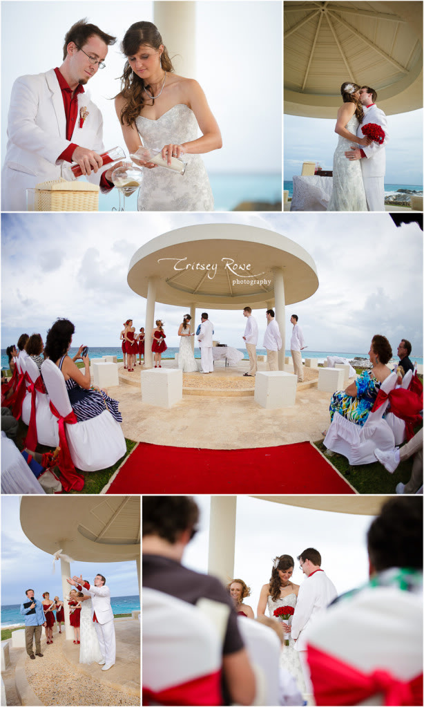 Dreams Cancun wedding photos