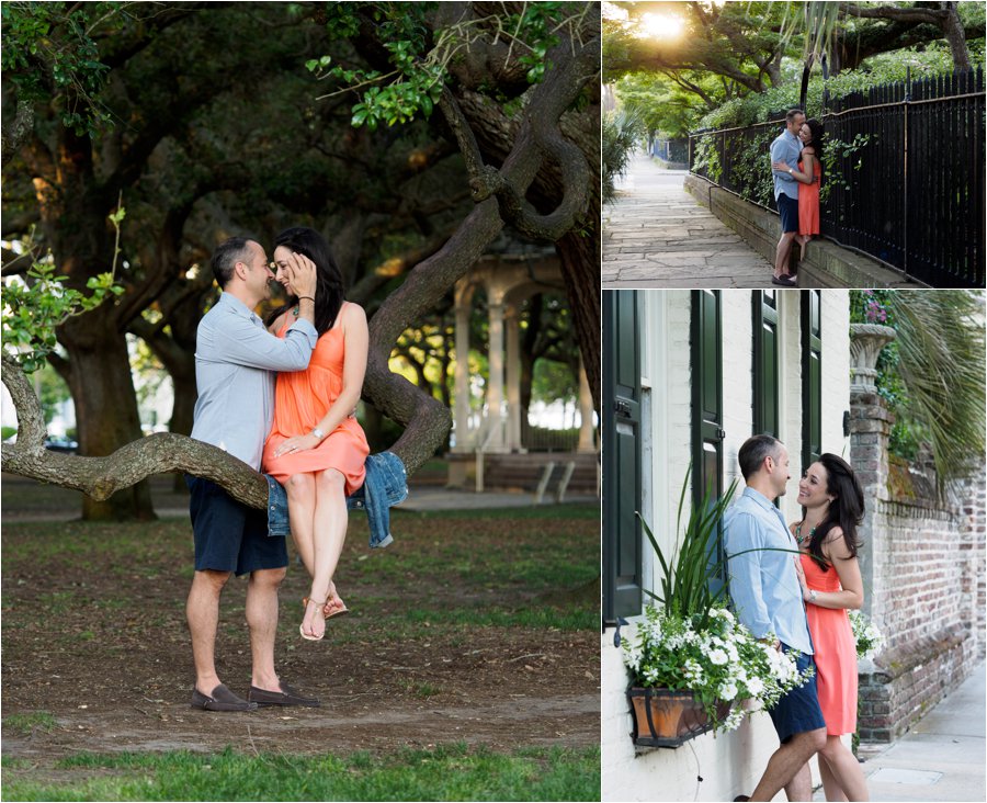 (C) Critsey Rowe Photography Cypress Gardens Charleston SC engagement photo shoot. Anniversary session