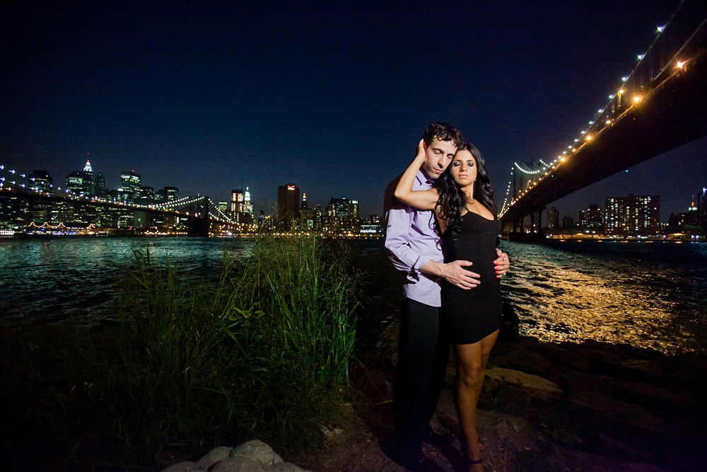 New York city engagement proposal photographer