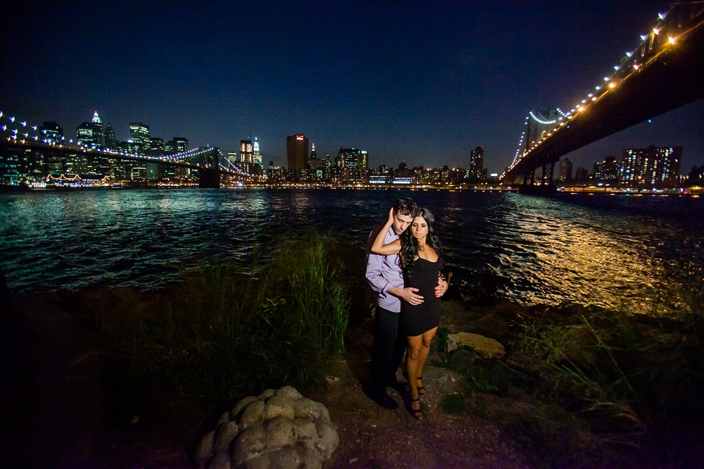 New York city engagement proposal photographer