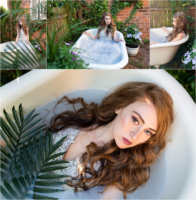 garden tub photo shoot Charlotte nc