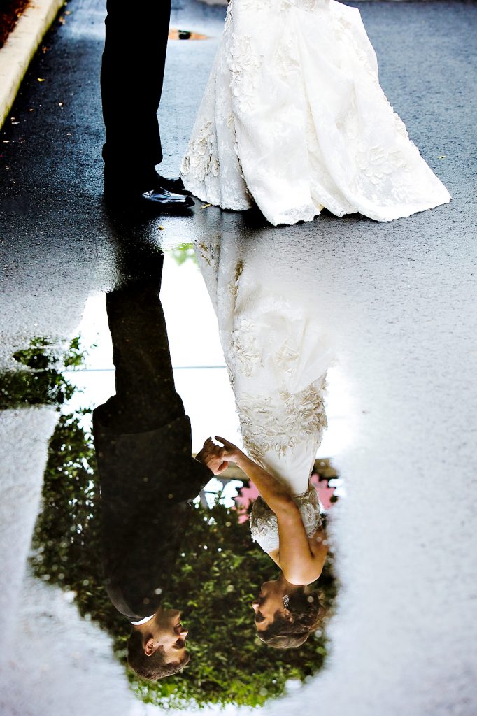 wedding rain photography