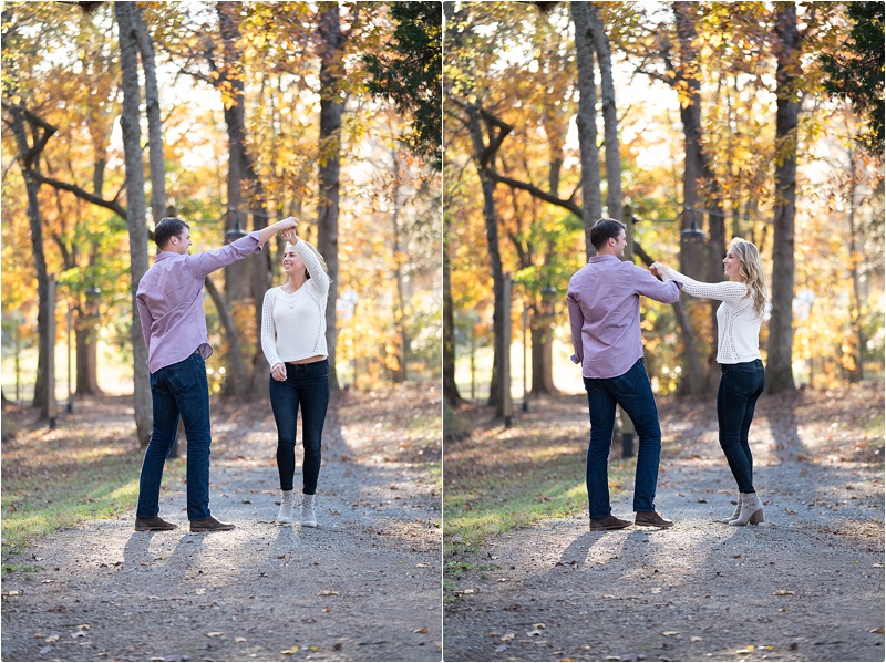 anne springs greenway engagement photos