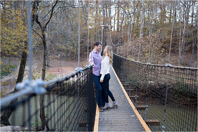 anne springs greenway engagement photo shoot
