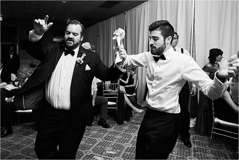 greek wedding reception dancing