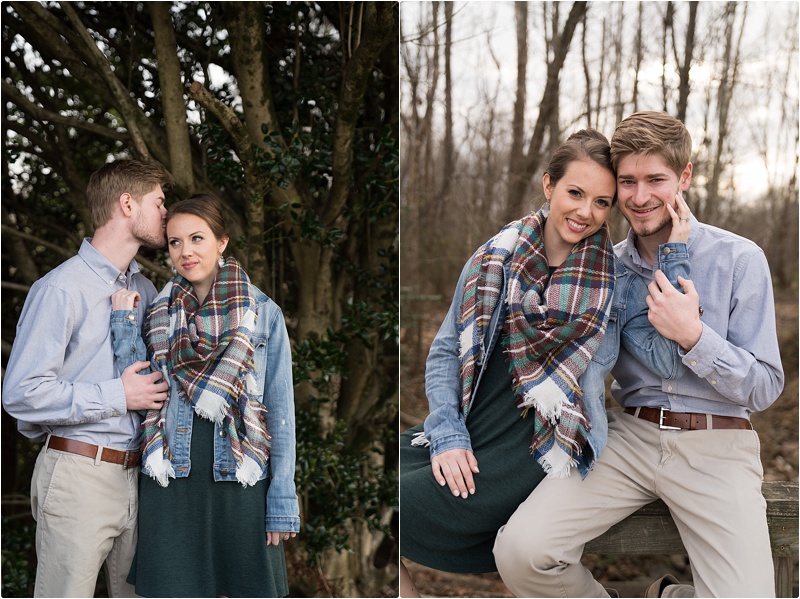 engagement photos in park