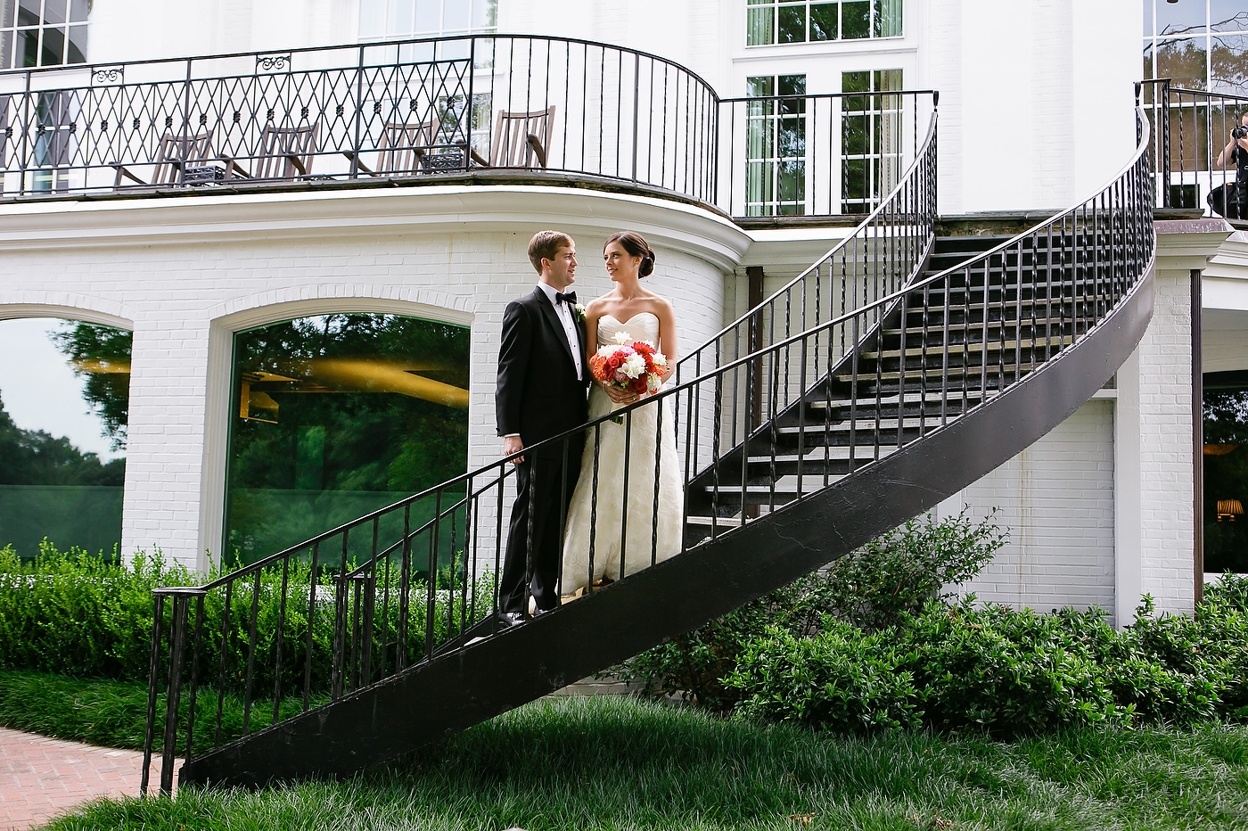 Charlotte Country Club Wedding and reception