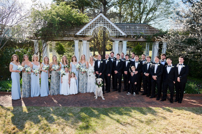 Daniel Stowe Botanical Garden wedding reception venue Charlotte NC Photographers