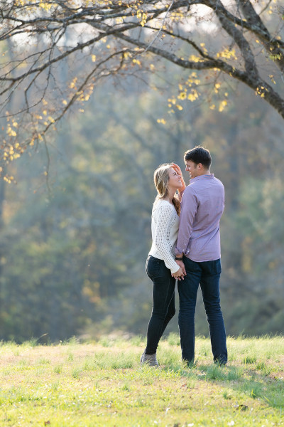 Engagement proposal Asheville NC Photographers