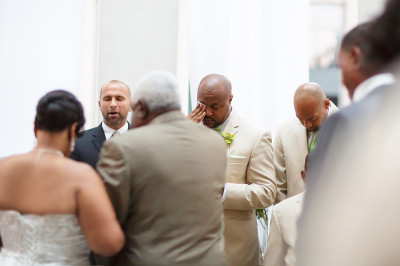 Mint Museum uptown wedding