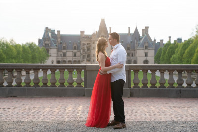 Biltmore Estate proposal engagement photos Asheville NC