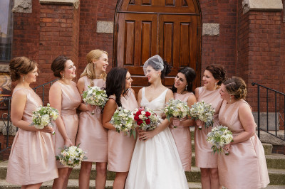 St Peter's Catholic Church wedding reception venue Charlotte NC Photographers