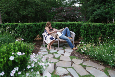 Duke Mansion engagement photo shoot location