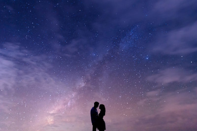 night engagement shoot