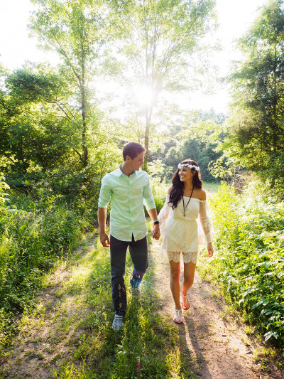Freedom Park engagement session photo location