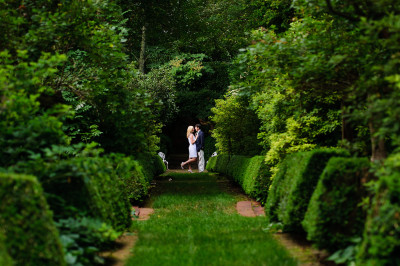 McGill Rose Garden engagement photos